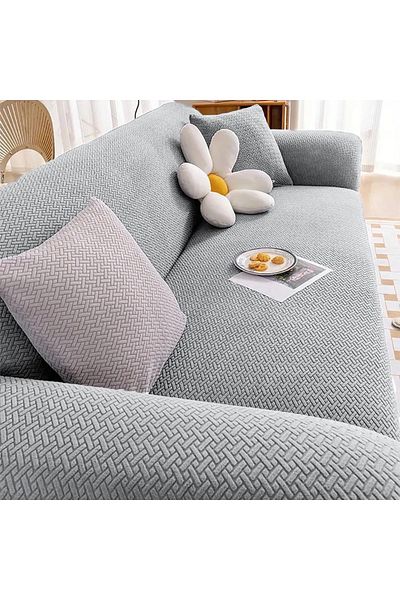 uzhanem 3 3 1 1 Stretch Elastic Flexible Washable Jacquard Sofa Cover Set Sofa Cover