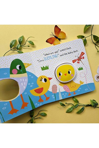 North Parade Children's book, NPP, Squishy Squeaky Chick - Children's Silicone Board Book, 1+ years