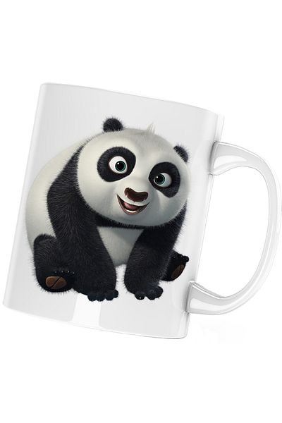 OEM Kung Fu Panda Baby Po Baby Chibi Mug, white, 330 ml