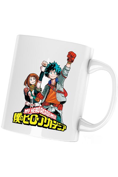 OEM Cana Hero Academia Deku Ochaco Rebel Comics, alba, 330 ml