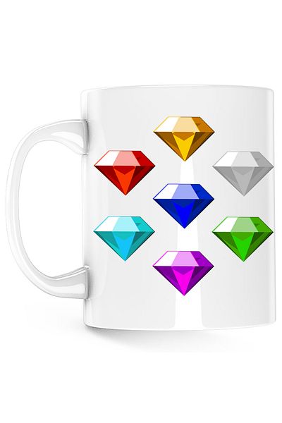 OEM Sonic the Hedgehog Diamond Adventures Mug, white, 330 ml