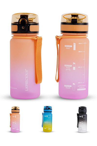 LA' PRECIOUS Water Bottle for Kids & Adults, 500ML, 350ML - USA Tritan Material, Non-Toxic BPA Free,