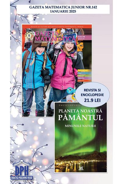 Editura Didactica Publishing House Junior Mathematics Gazette no. 142, January 2025 (B