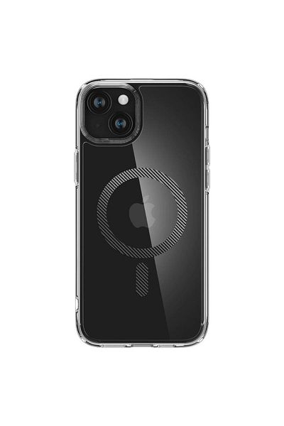 Spigen Etui Ultra Hybrid Mag z MagSafe na iPhone 15 szare