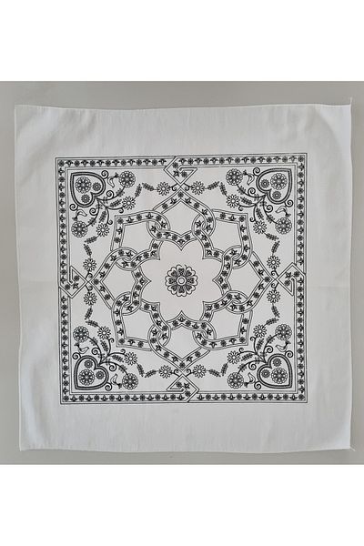 Milenam Authentic Pattern Small Size Coffee Table Cover Kitchen Cover