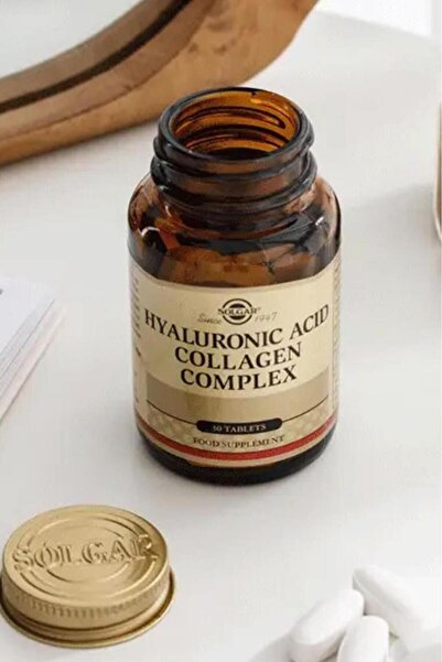 Solgar Hyaluronic Acid Collagen Complex 120 Mg 30 Tablets