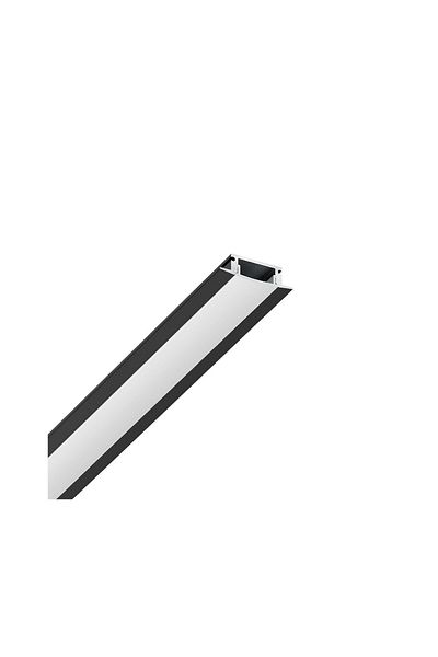 Braytron PROFIL PENTRU BANDĂ LED-ST-ALUMINIU STICLĂ NEGRĂ MATĂ RC1707 2M