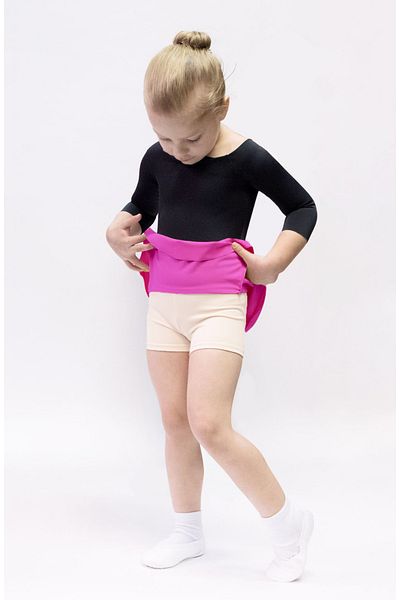 By Piera 100% Cotton Children's Underwear Shorts Worn under Dress-Skirt