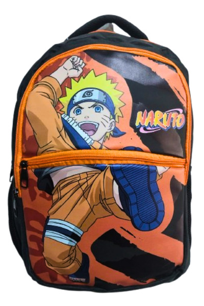 Glanart naruto lu 3 bölmeli okul çantası ilk okullar için