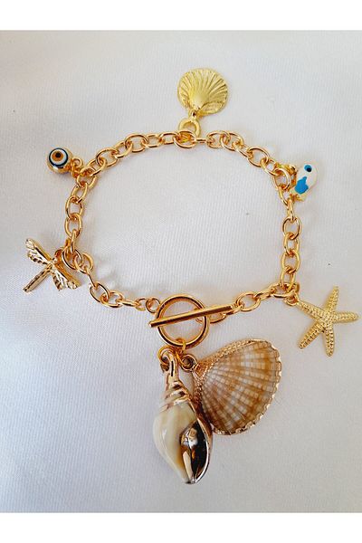 Minnoş Dükkan Seashell Charm Bracelet