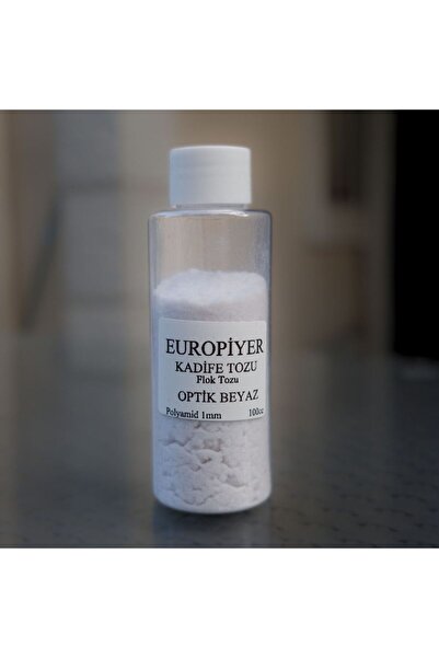 Europiyer Optik Beyaz Kadife Tozu (FLOK TOZU)