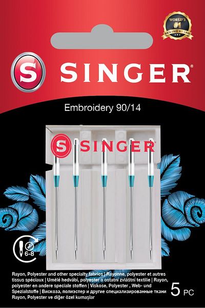 M Singer Singer | Igła do haftu 90/14 5PK