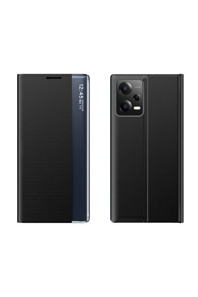 Hurtel Husă cu clapă și suport pentru Xiaomi Redmi Note 12 Pro+ New Sleep Cas...