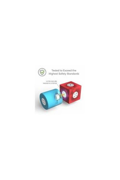 Clicstoys Blockaroo Magnetic Foam Cube Set, Boat 10 Pieces