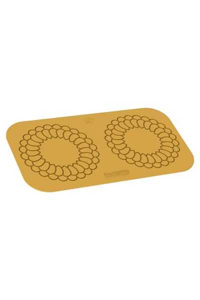 silikomart Forma din silicon pentru decor, Mandala, 320x170x2.5 mm