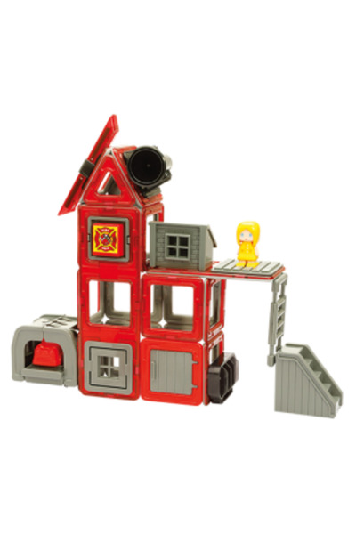 Clicstoys Magformers Magnetic Set, Amazing Rescue Vehicle Set