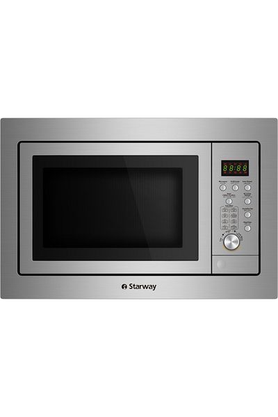 starway 25 Lt Built In Microwave Oven, Grill, Digital Screen, 1450 Watt, Total Steel Surface .and Cavity