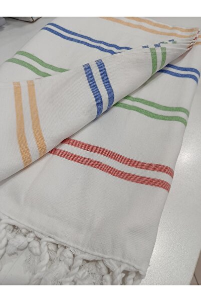 Deneme Zamanı Battal Size Bath Towel Beach Towel Peshtemal Towel 100X180