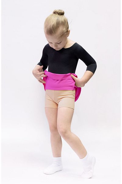 By Piera 100% Cotton Children's Underwear Shorts Worn under Dress-Skirt
