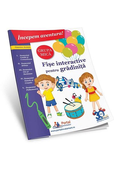 Editura Rentrop&Straton Let's start the adventure. Interactive worksheets for kindergarten