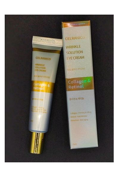 CELRANICO Wrinkle Solution Eye Cream Collagen & Retinol 15ml