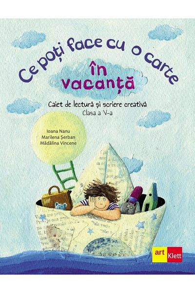 Editura Art Klett What can you do with a book on vacation. Reading notebook