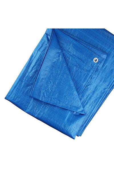 Optim Solution Prelată de protecție pentru baza piscinei, 2 x 3 m, polietilenă laminată, impermeabilă, albastră