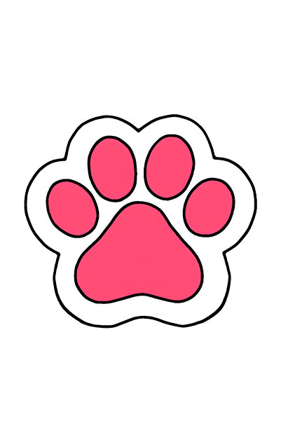 MKARAKAN ملصق ريفيل وردي على شكل مخلب للسيارة والدراجة النارية وخوذة وكمبيوتر...