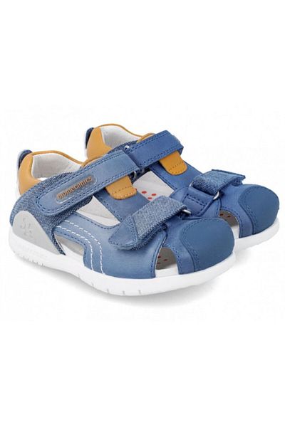 BIOMECANICS Sandale baieti din piele 242253-A