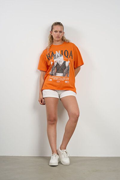 HANIQA Μπλουζάκι με στάμπα