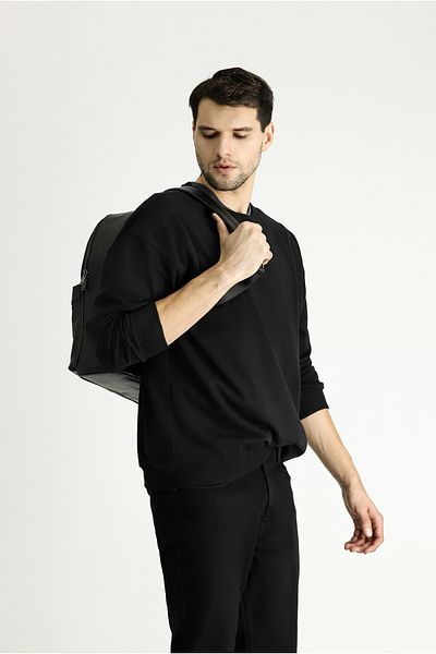 Kiğılı Crew Neck Oversize Cotton Sweatshirt