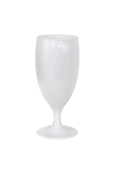 Raki WHITE polycarbonate glass for beer 360ml 72xh175mm