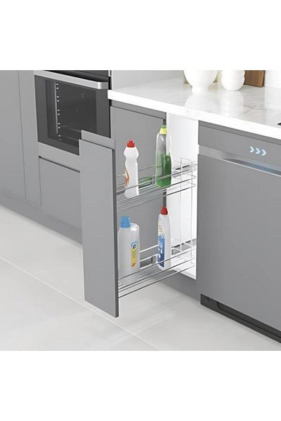STARAX S-2214-C Πλαϊνή τηλεσκοπική ράγα χρωμίου απορρυπαντικού