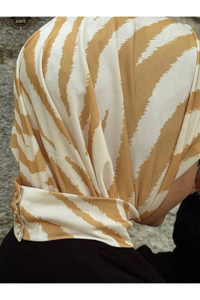 ALDIRA Snap Hijab Bonnet Pattern