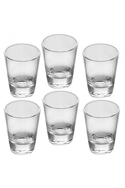 Raki Set 6 pahare shot RAKI, 60ml, D4,9xh6,6cm, polistiren