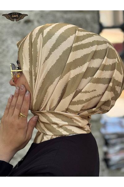 ALDIRA Snap Hijab Bonnet Pattern