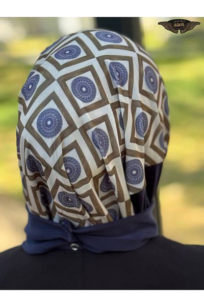 ALDIRA Snap Hijab Bonnet Pattern