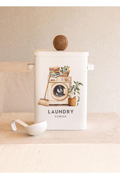 RİVO HOME DECOR Storage Deterjan Saklama Kabı 13x20x28 cm