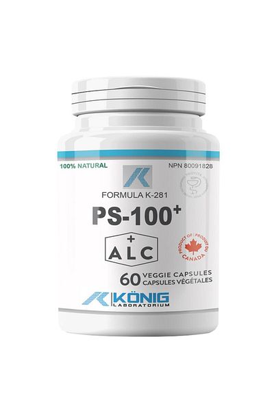 Konig Laboratorium PS 100+, 60 caps, Konig Laboratoriums