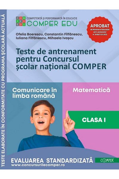Editura Comper Practice tests for the National School Competition