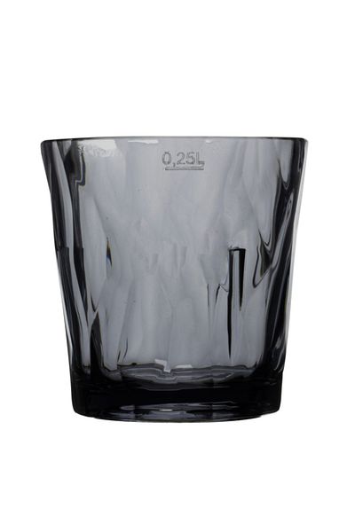 Raki Pahar whisky policarbonat DIAMOND FUME, 250ml, D8,7xh9cm