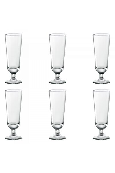 Bormioli Rocco Set of 6 BORMIOLI ROCCO JAZZ cocktail glasses, 330ml