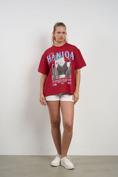 HANIQA Printed T-shirt