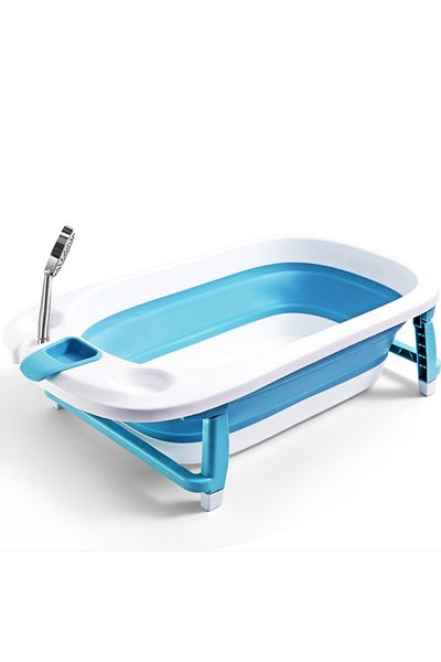 Little Mom Cadita pliabila Little Mom Lemon Bathtub Blue
