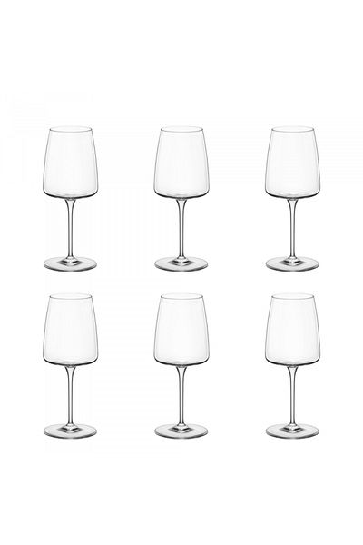 Bormioli Rocco Set of 6 white wine glasses BORMIOLI ROCCO NEXO, 378ml