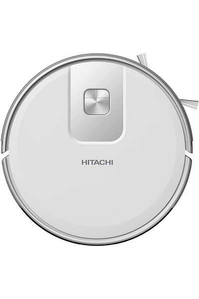 HITACHI Robot Wet & Dry Vacuum Cleaner with WiFi Control White RVX15N