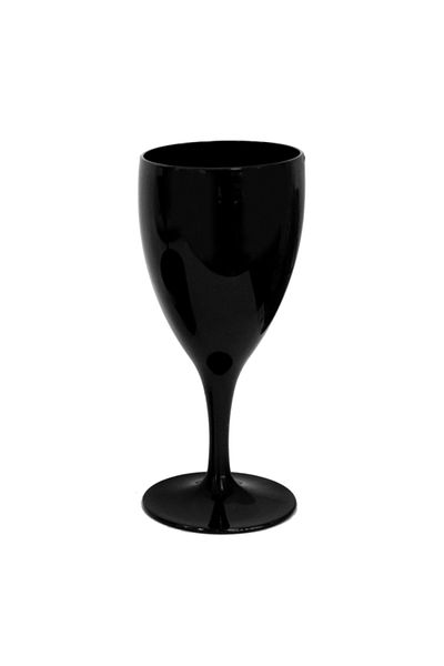 Raki BLACK polycarbonate glass for black wine 320ml 82xh185mm