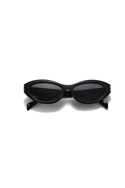 Toz Vintage Zeruva Black Frame Vintage & Retro Unisex Sunglasses