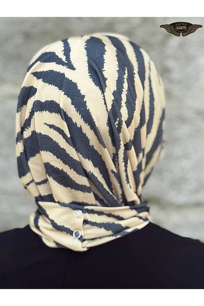 ALDIRA Snap Hijab Bonnet Pattern
