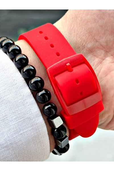 Tisaati Special Design Luxury Series Silicone Cord Premium Series Men's Wrist Watch-Wristband Gift